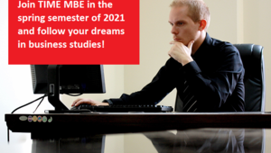 Your chance to join TIME MBE in spring semester!